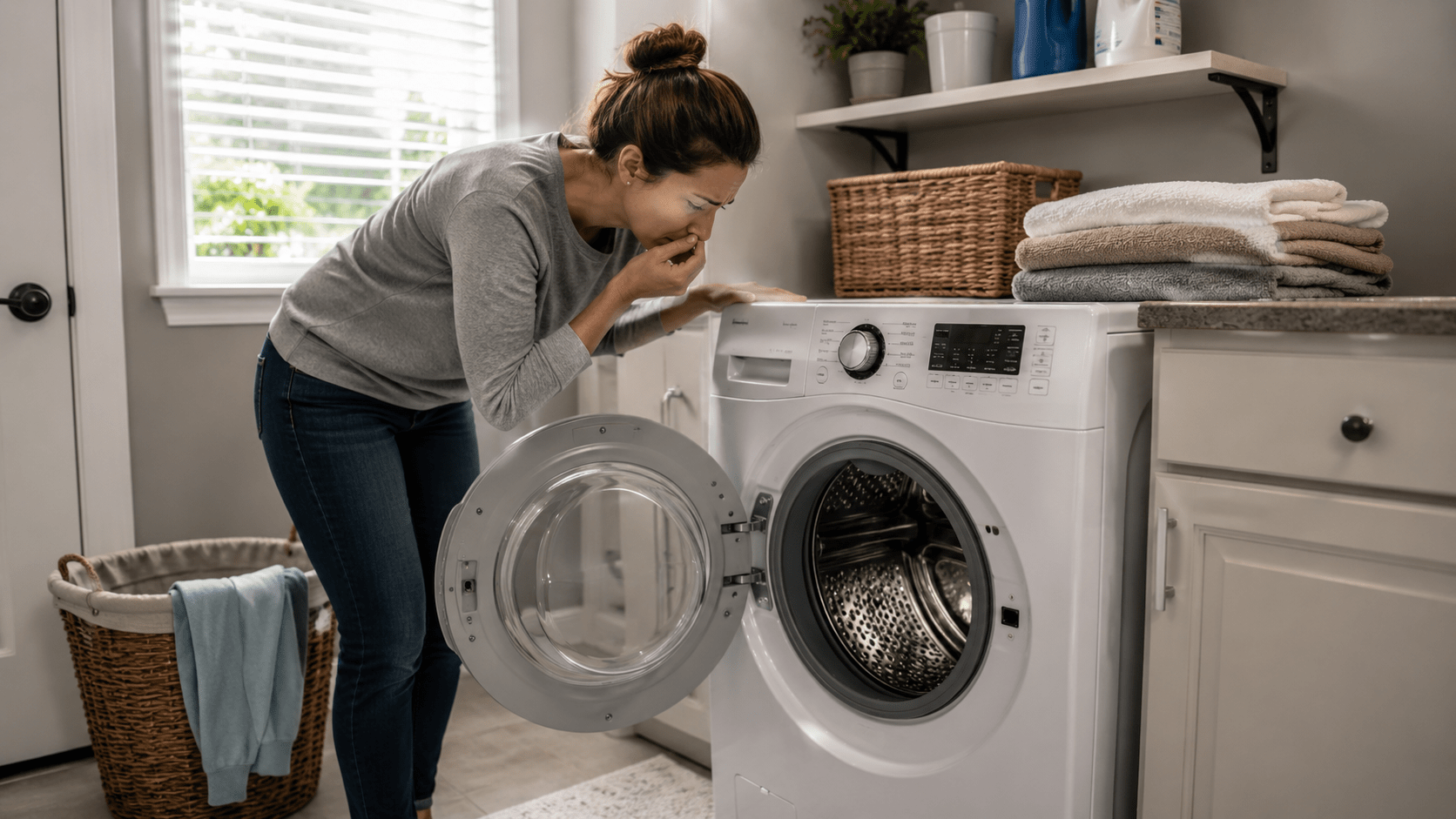 Why Washing Machines Smell Bad in Cleveland